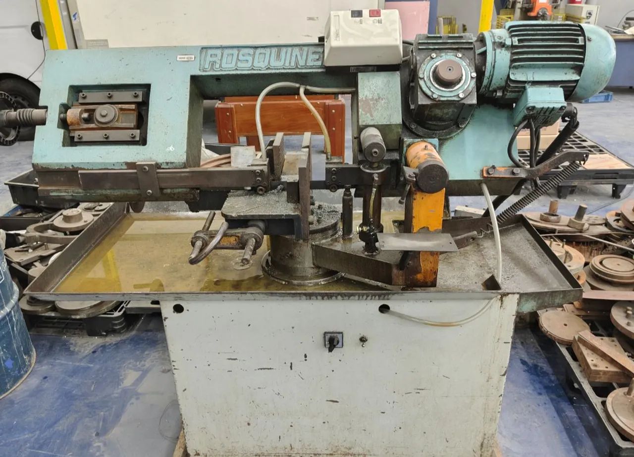 Rosquinel SR200 Horizontal Band Saw – Very New Machine; For More Information, Just Call
