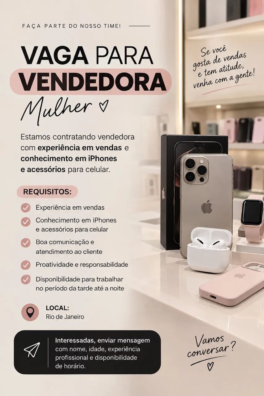 VAGA DE EMPREGO