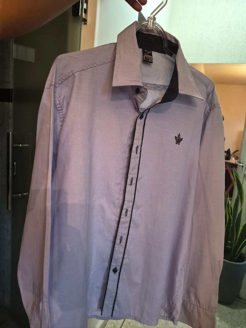 Camisa social cinza - Foto 2
