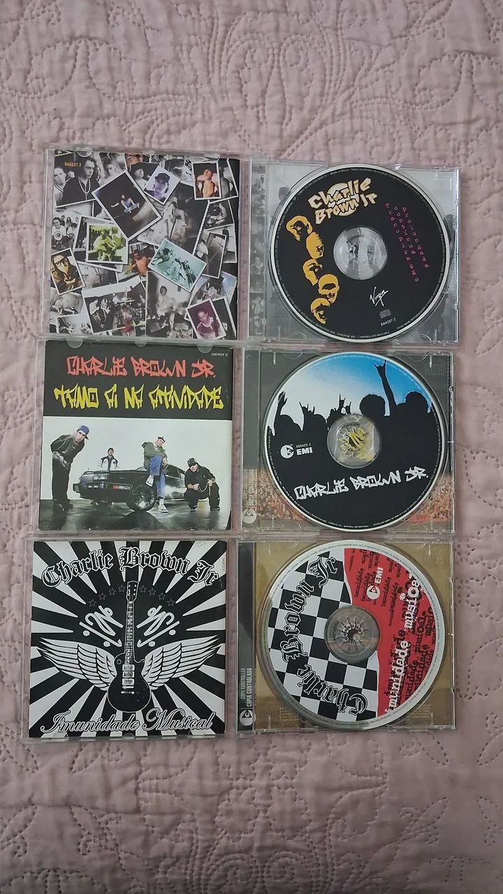 Três cd charlie brown jr  - Foto 2