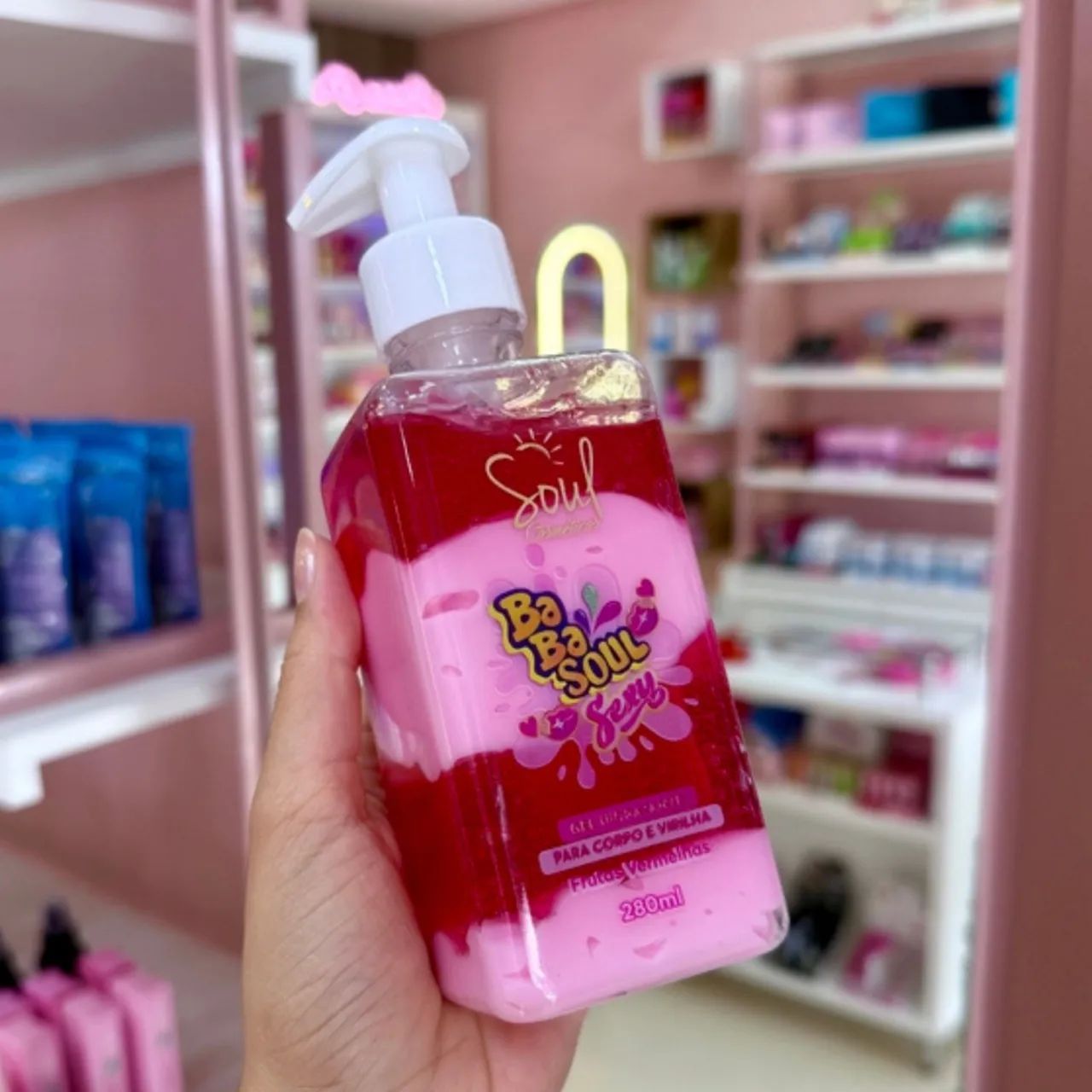 Babasoul | Gel Hidratante Beijável | Frutas Vermelhas 