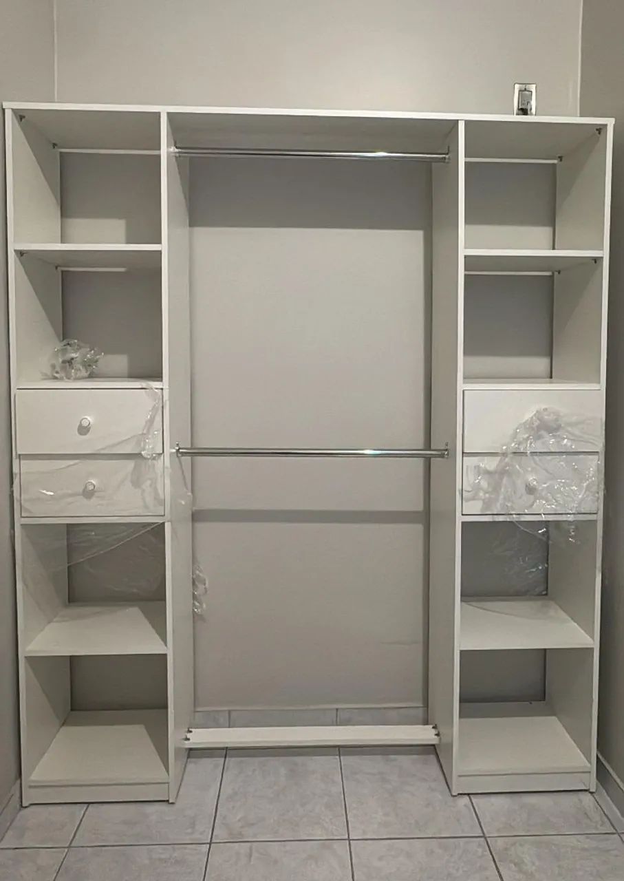 Closet vazado em mdf