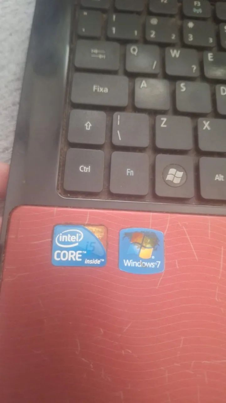 Notebook Gateway MS2303 Core i5 para peças - tela, HD e RAM funcionando - Foto 3
