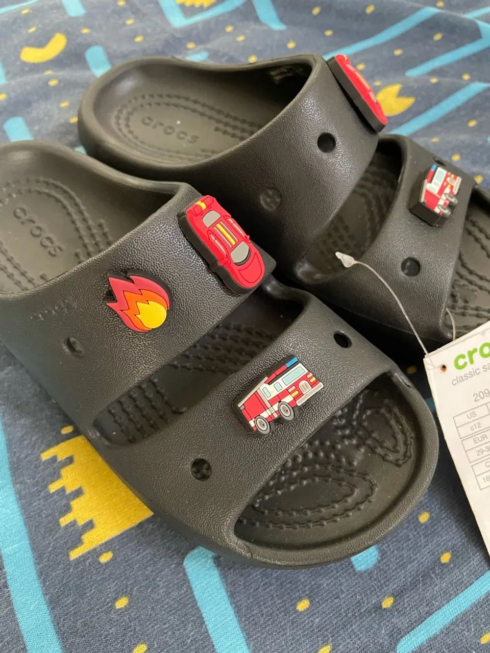 Crocs Infantil C12 (30) Com Jibbitz