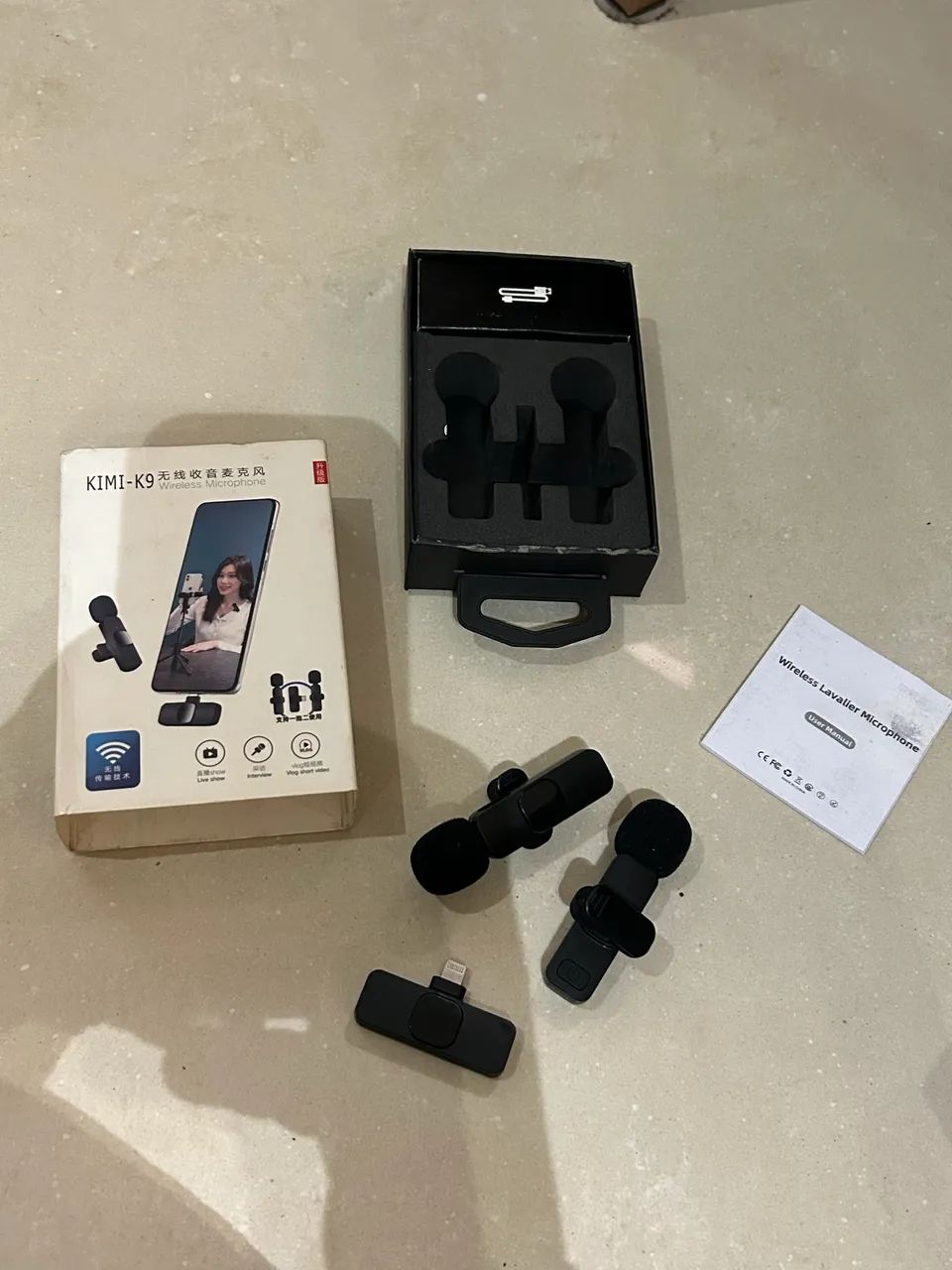Kit 2 Microfones Lapela Sem Fio  - Foto 4