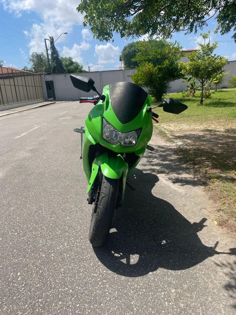 Ninja 250 verde 