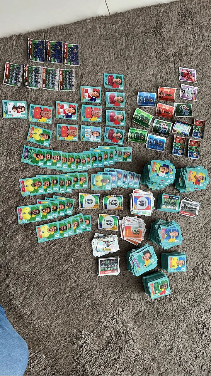 Vendo figurinhas copa 2026 a partir de $ 1,00