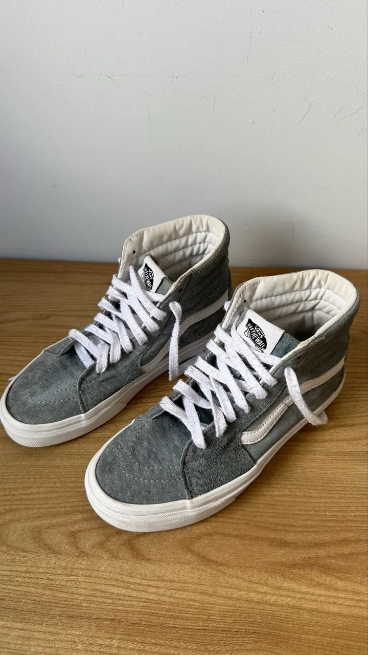 Tênis vans cano alto azul - edição limitada  - Foto 3