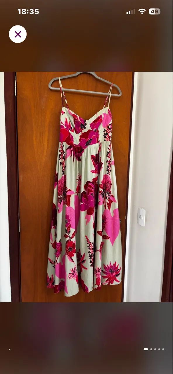 Vestido farm M  - Foto 5