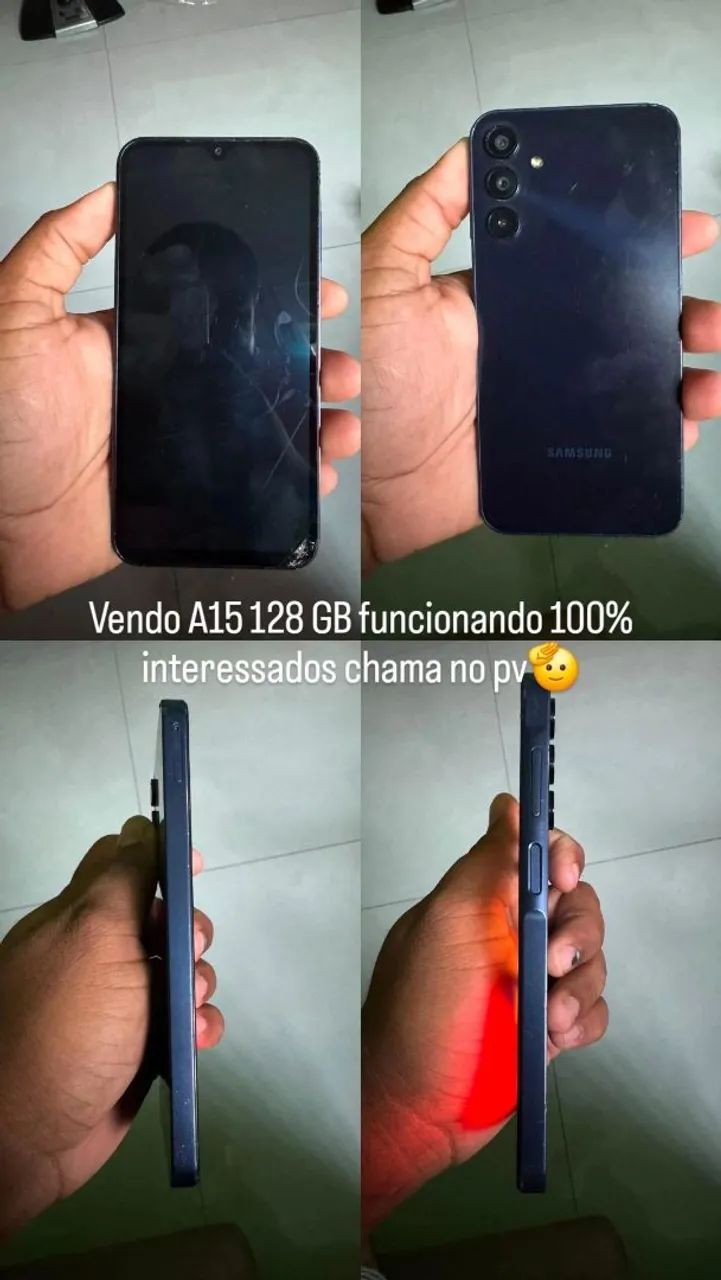 Vendo ou troco esse A15  - Foto 5