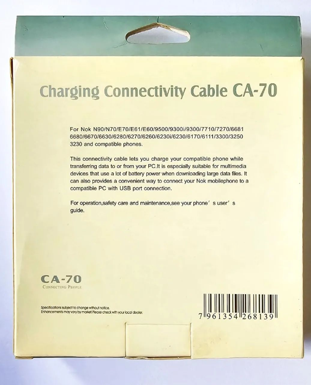 Nokia Charging Connectivity Cable (CA-70) - Foto 4