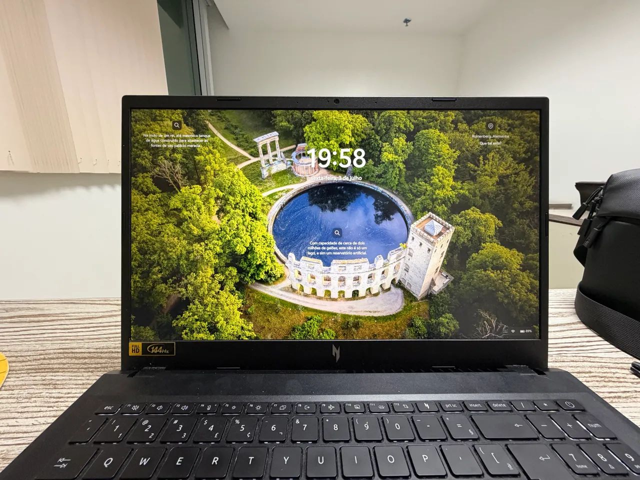 Notebook Acer Nitro V15 - 15GB RAM + 800SD M2 + PLACA DE VÍDEO 