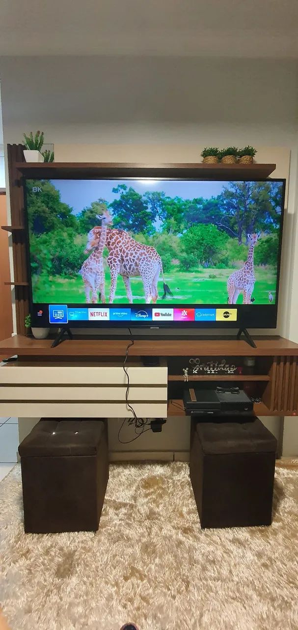 Vendo smart tv Samsung "58" polegadas imagem 4k.. negocio valor no pix - Foto 3