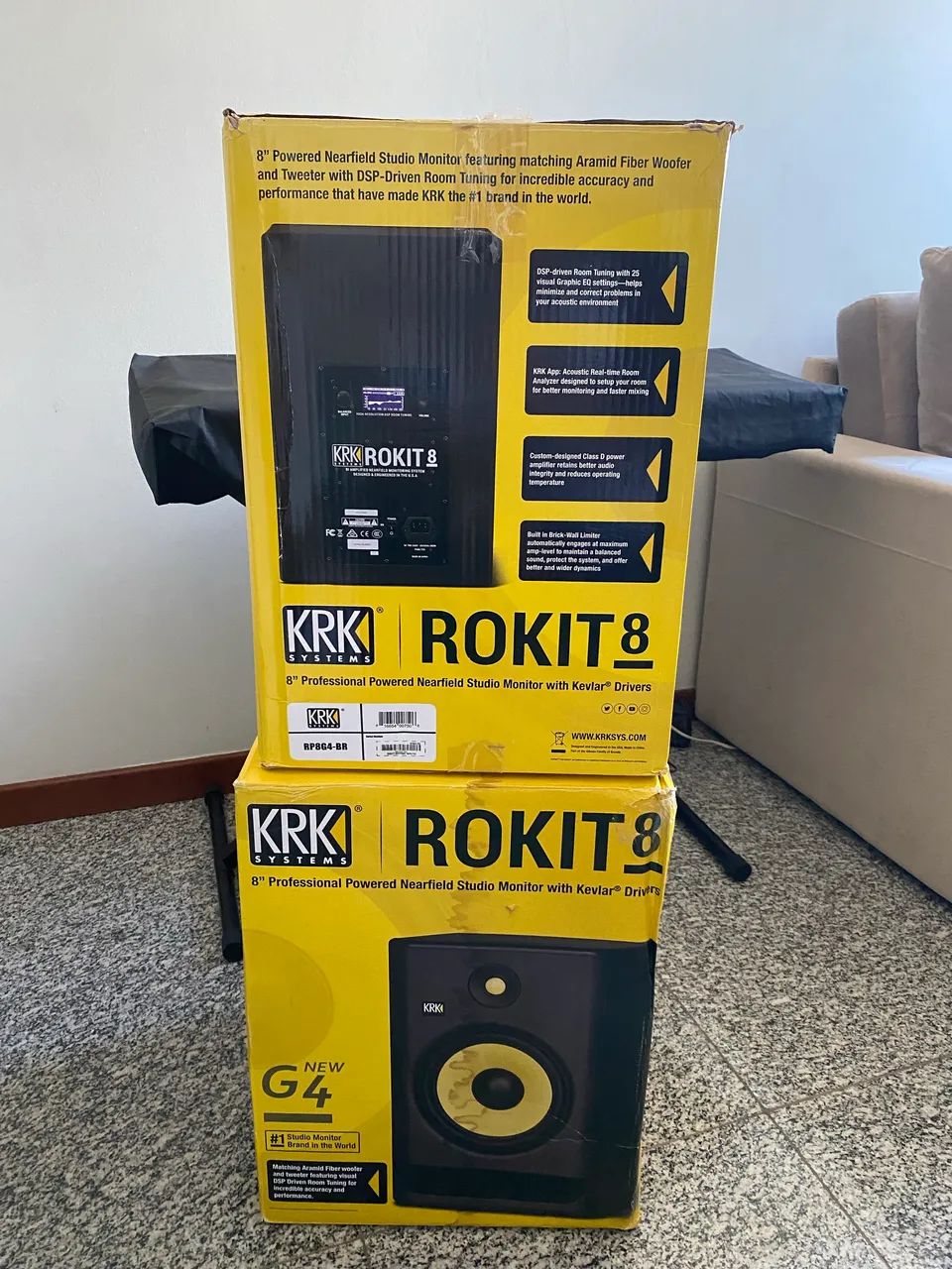 Monitor de Referência KRK Rokit 8 G4