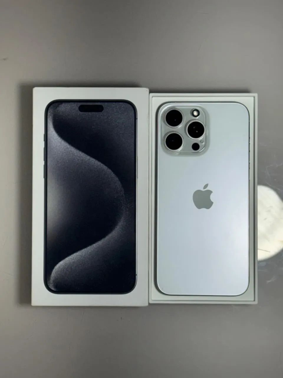 iPhone 15 Pro Max 256GB - Branco - Impecável - Foto 2