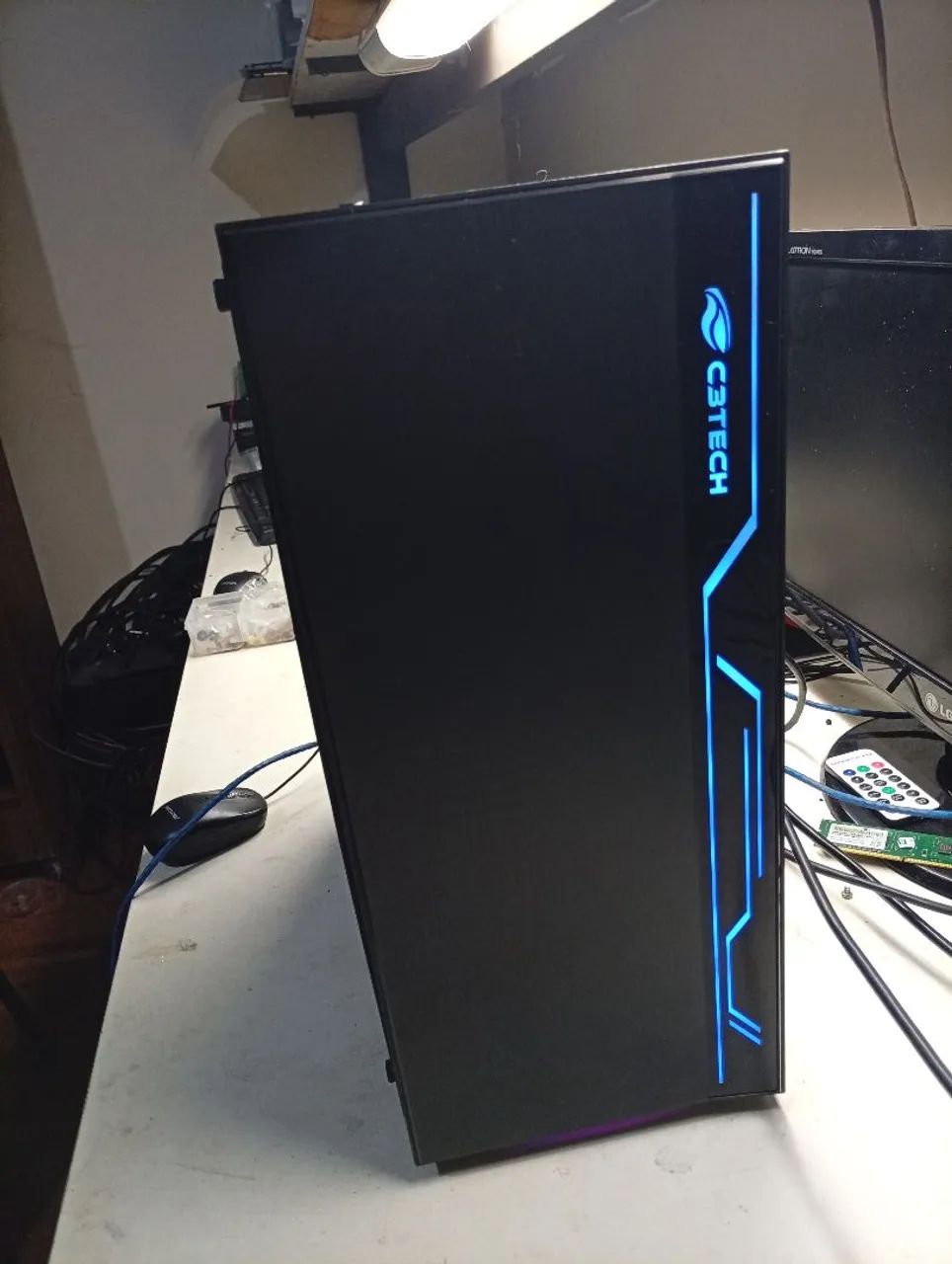 CPU Gamer RGB,i5,12ram,240ssd,9gb placa de video - Foto 6