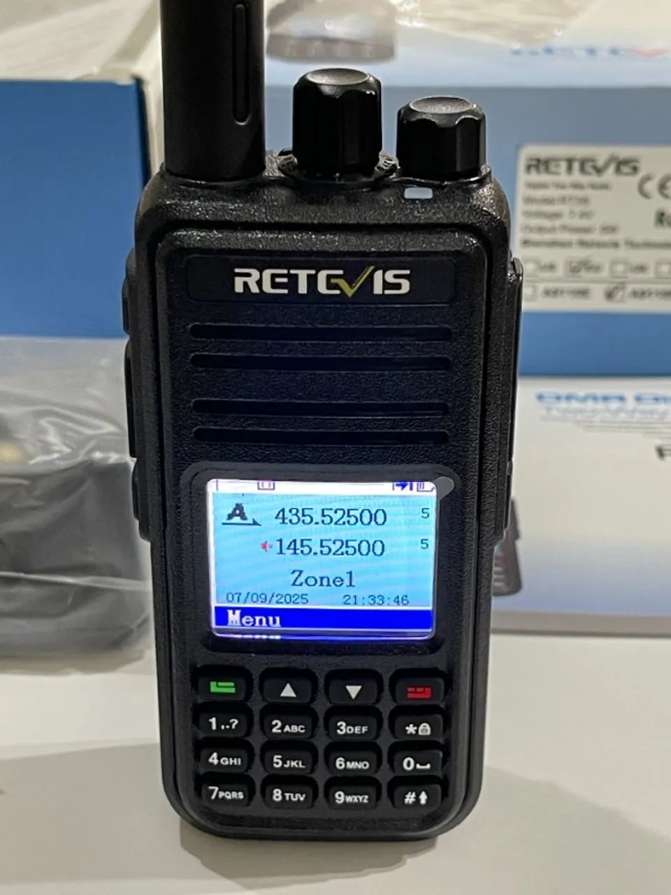 Rádio Dmr Retevis Rt3s Gps - Original + Cabo - No Brasil !! - Foto 2