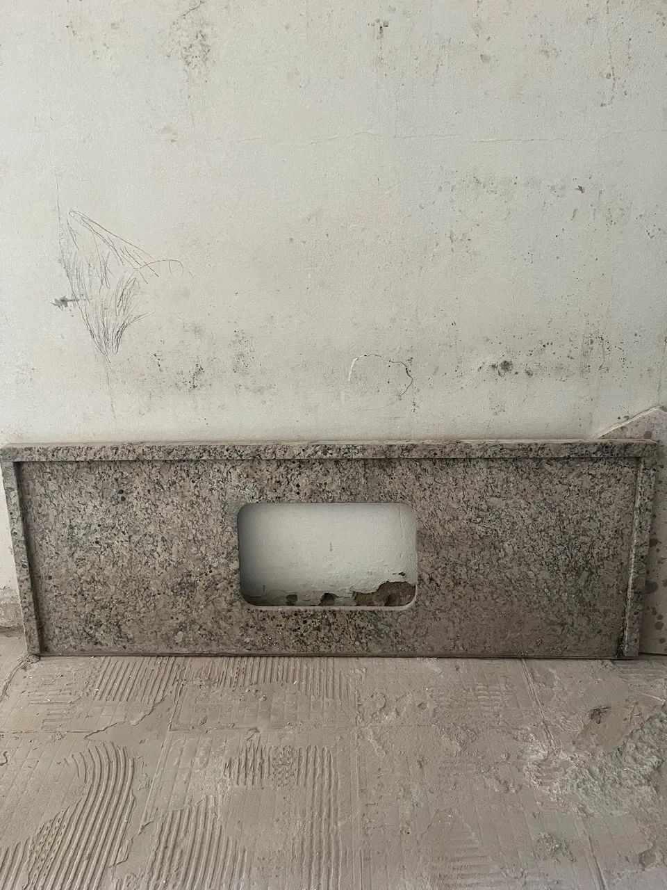 Pia marmore granito 150,5 x 55