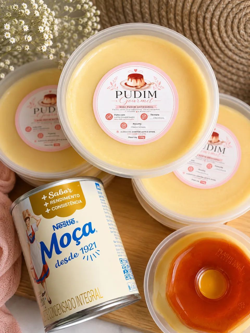 Mini Pudim Gourmet 120ml - Foto 2