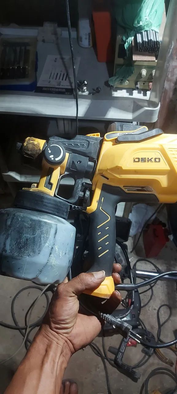 Pistola de pintura deko elétrica  - Foto 2