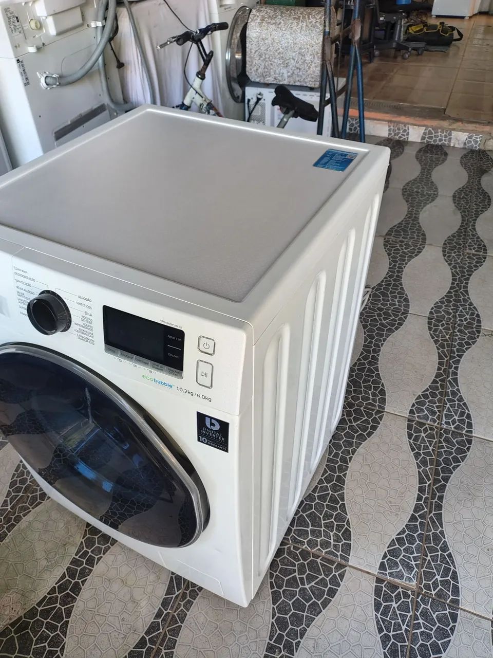 Lava e seca Samsung 10.2 kg 220 volts - Foto 4