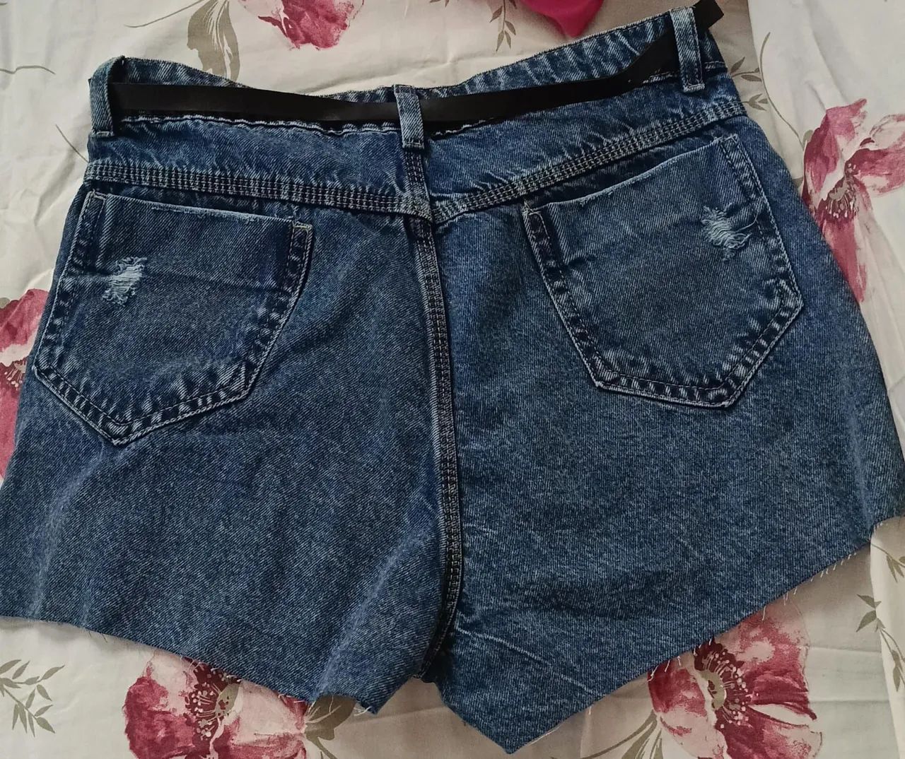 Short jeans sem lycra 42 - Foto 3