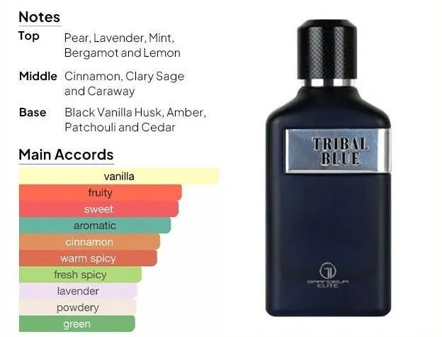 Perfume Árabe Tribal blue 100ml Eau de Parfum  - Foto 2