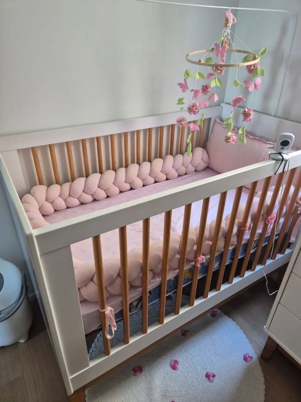 Berço infantil branco