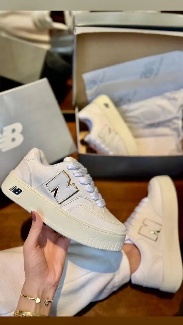 Tênis New Balance plataforma  - Foto 3