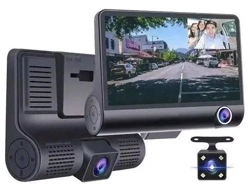 Câmera de Carro com Gravação Full HD e Tela LCD 4" Ultimas unidades