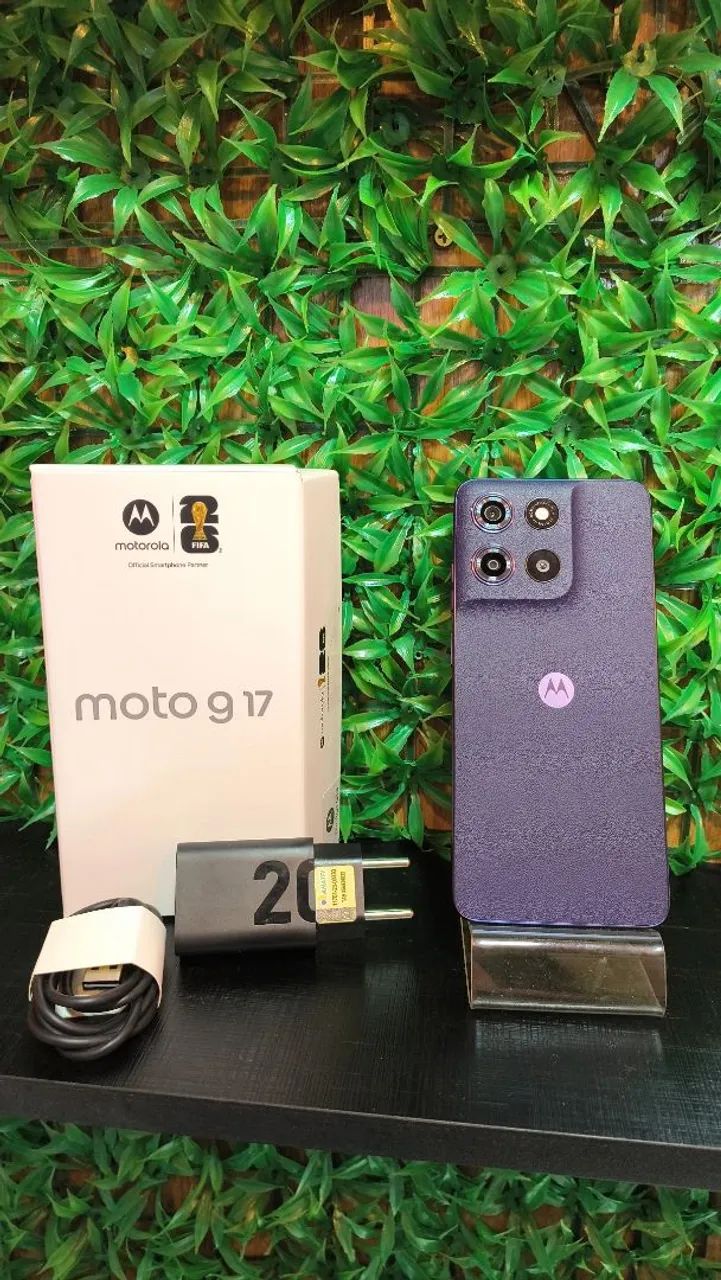 Moto G17 256GB na caixa