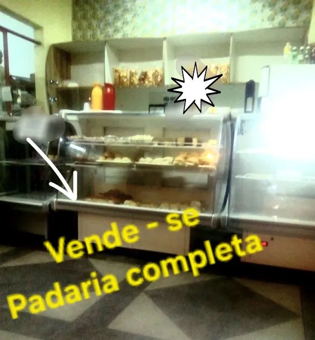 Vende-se Padaria Completa! 