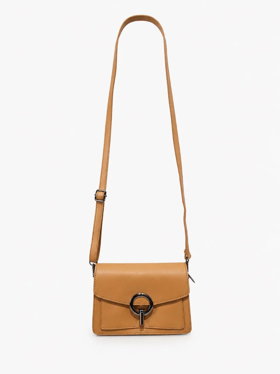 Bolsa marrom de ombro