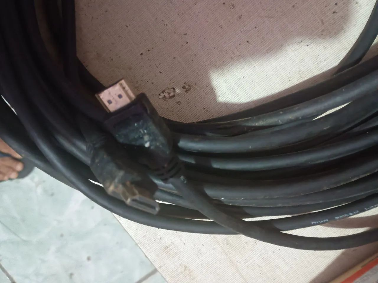 Cabo HDMI com 20 metros de comprimento poço entrega 