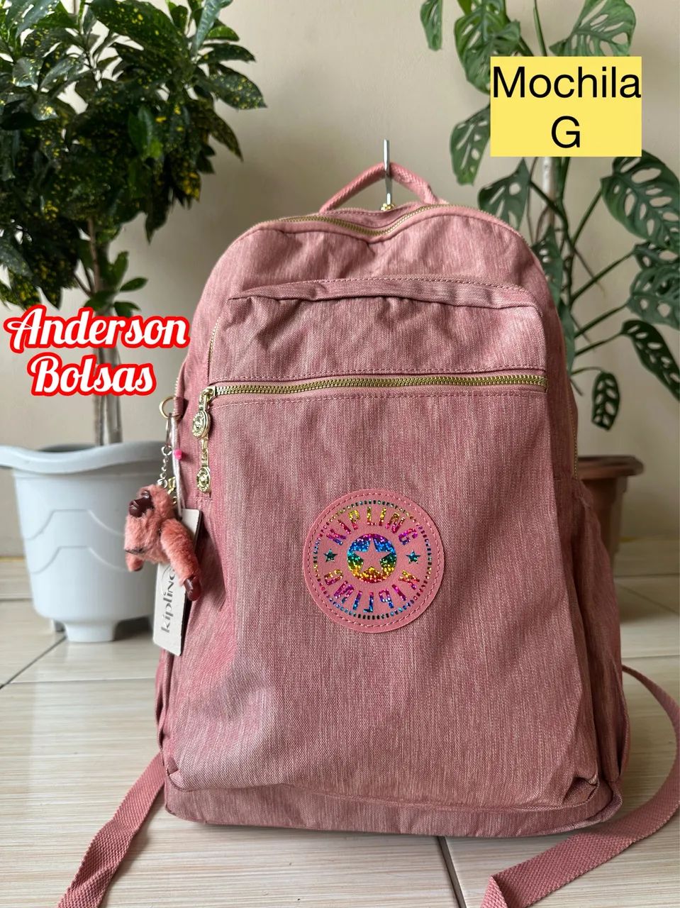 Mochilas kipling novas R$:100 com entrega wattszap: * - Foto 4