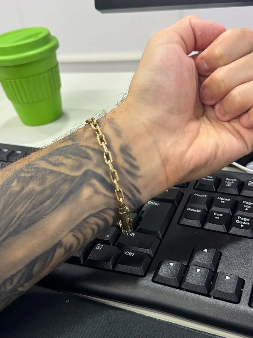 Pulseira de ouro 13.7 g - Foto 2