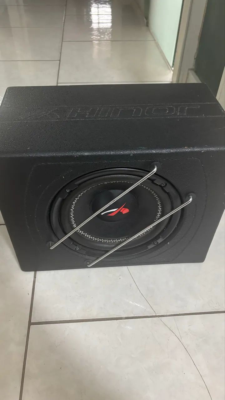 Caixa amplificada automotiva 