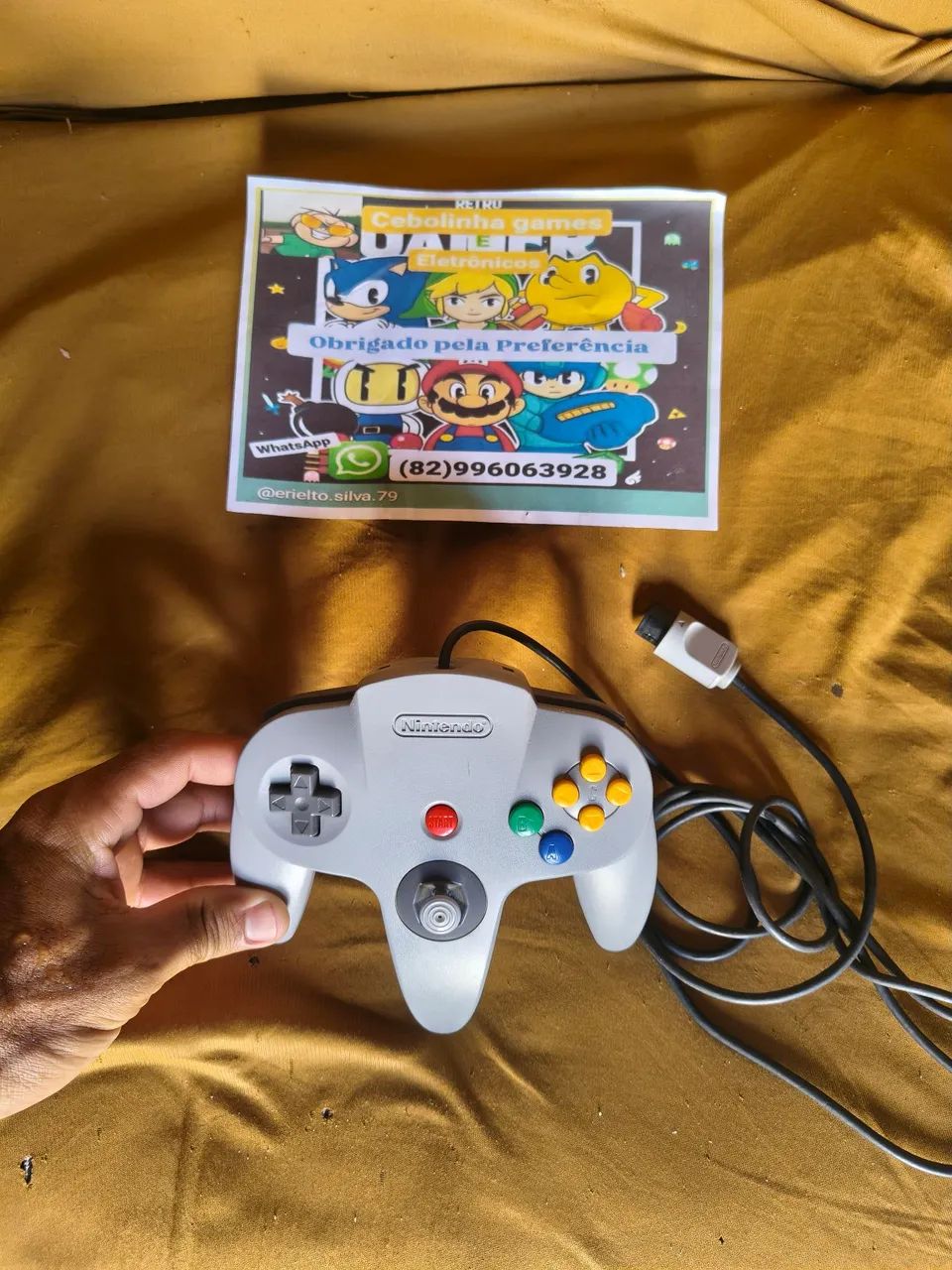 Controle de Nintendo 64 funcionando normalmente  - Foto 2