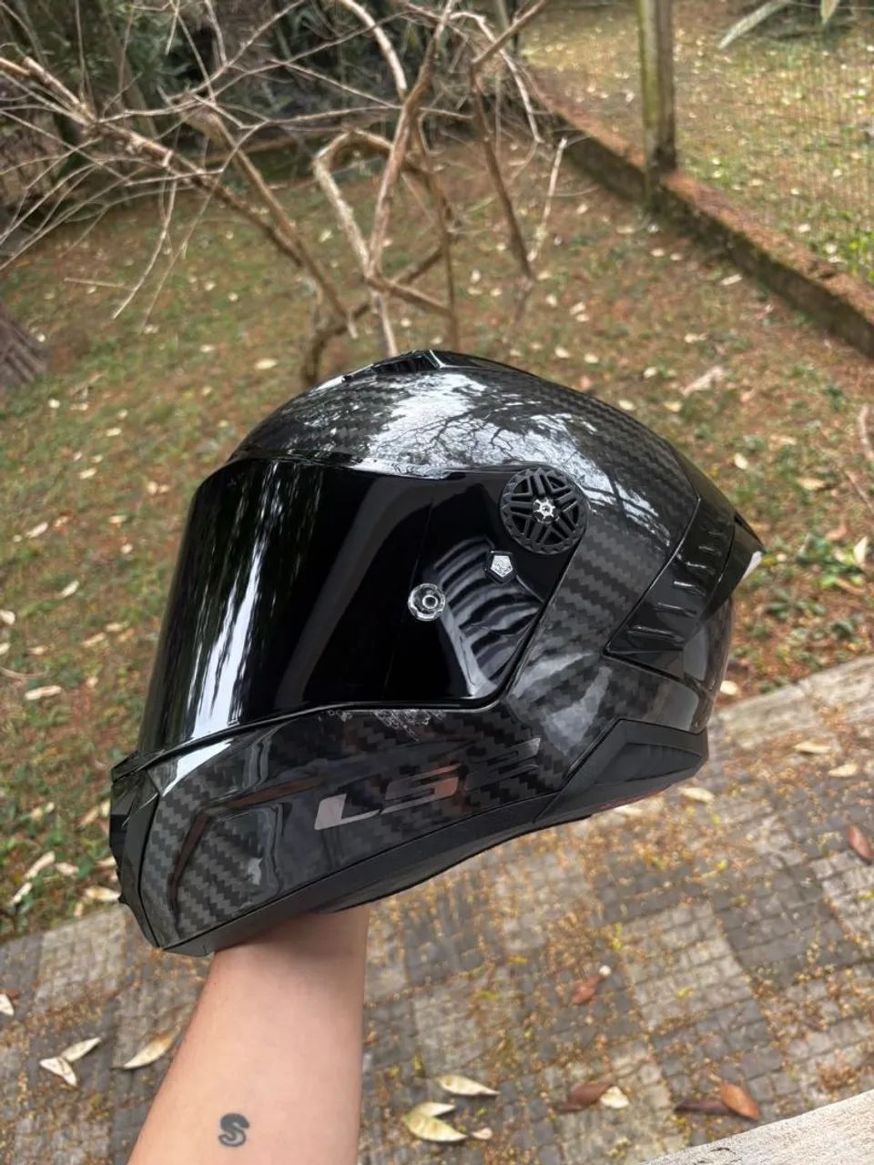 Capacete ls2 Thunder Carbono GP  - Foto 3