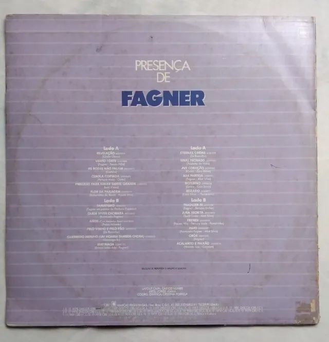 Lote 2 Álbuns - Fagner - Foto 4