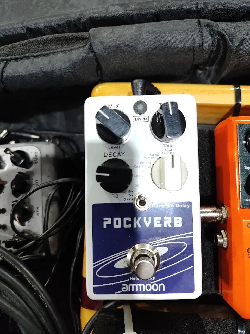 Pedal Reverb e Delay 