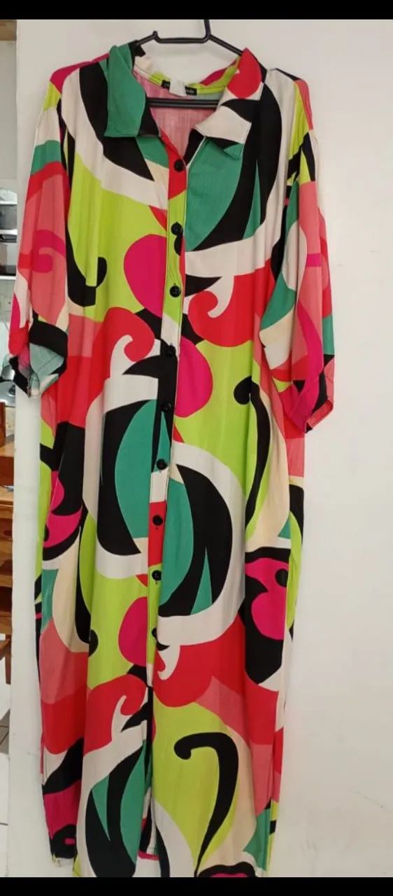 Vestido de Viscose (Modelo Chamise)65675257888514124