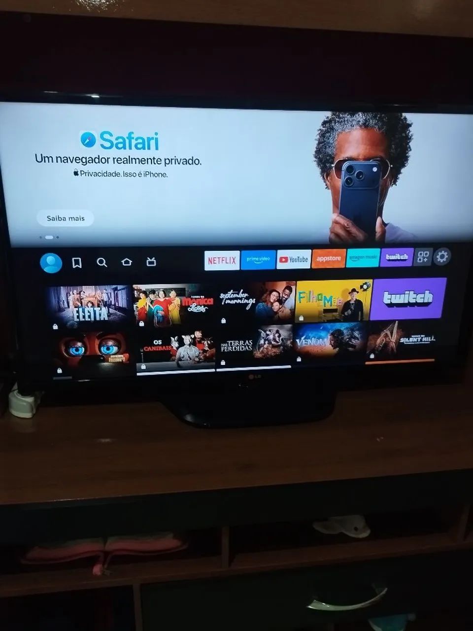 TV LED Full HD 40 polegadas. - Foto 4