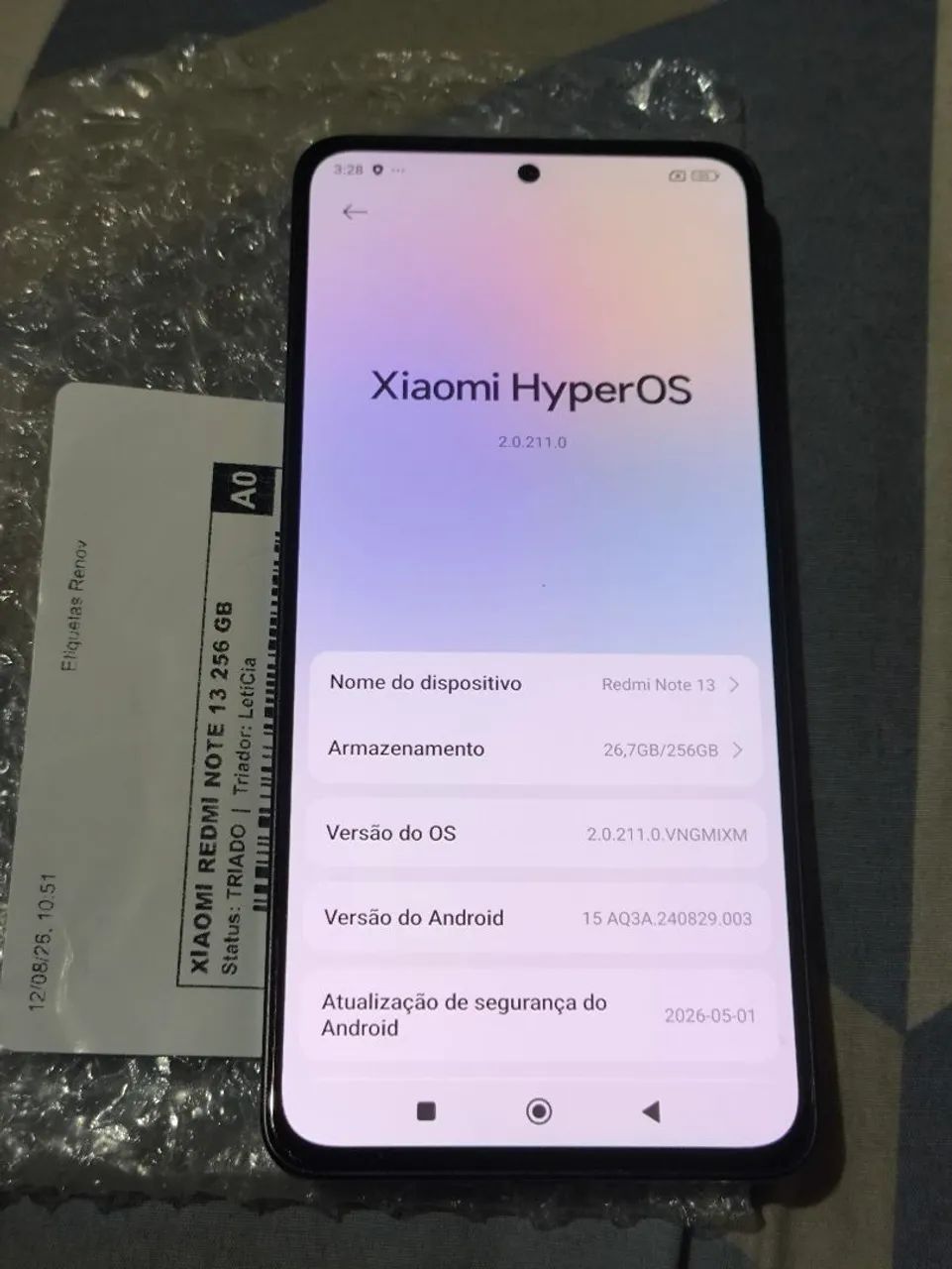 Xiaomi redmi note 13 256gb novissimo !!!! - Foto 3