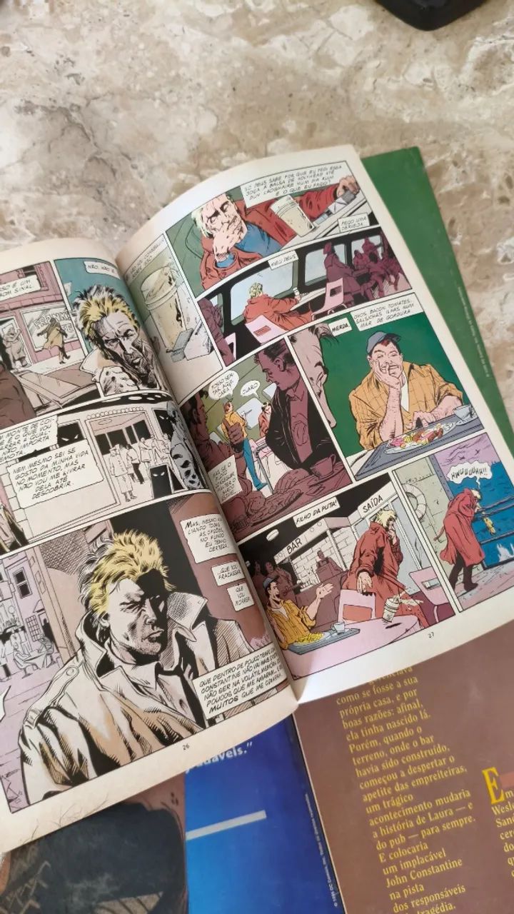 HQs Vertigo Hellblazer John Constantine Wesley Dodds (1, 2, 3 e 4) - Foto 4