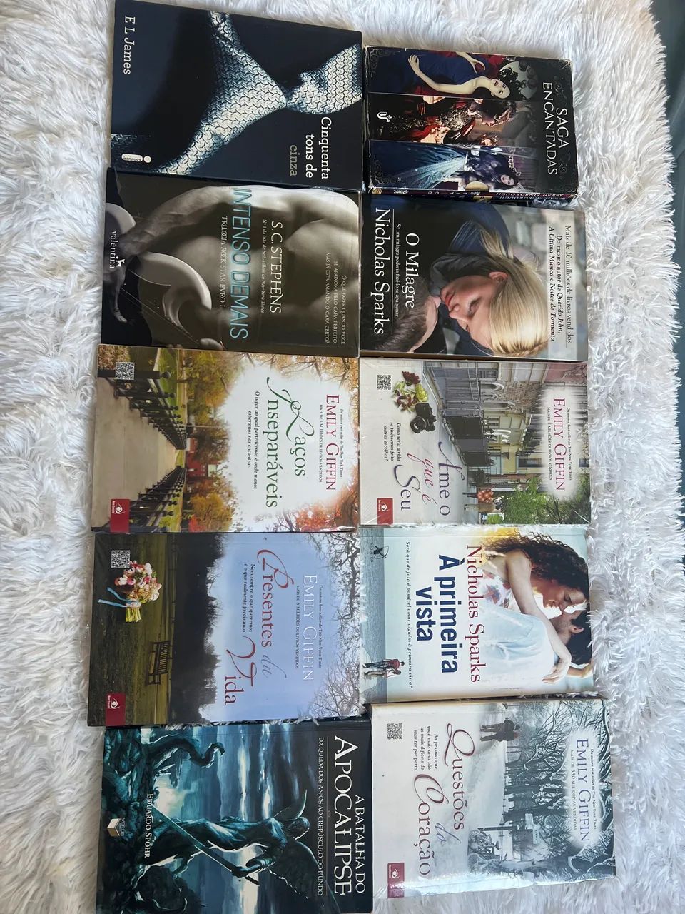 Kit 10 Livros Romances