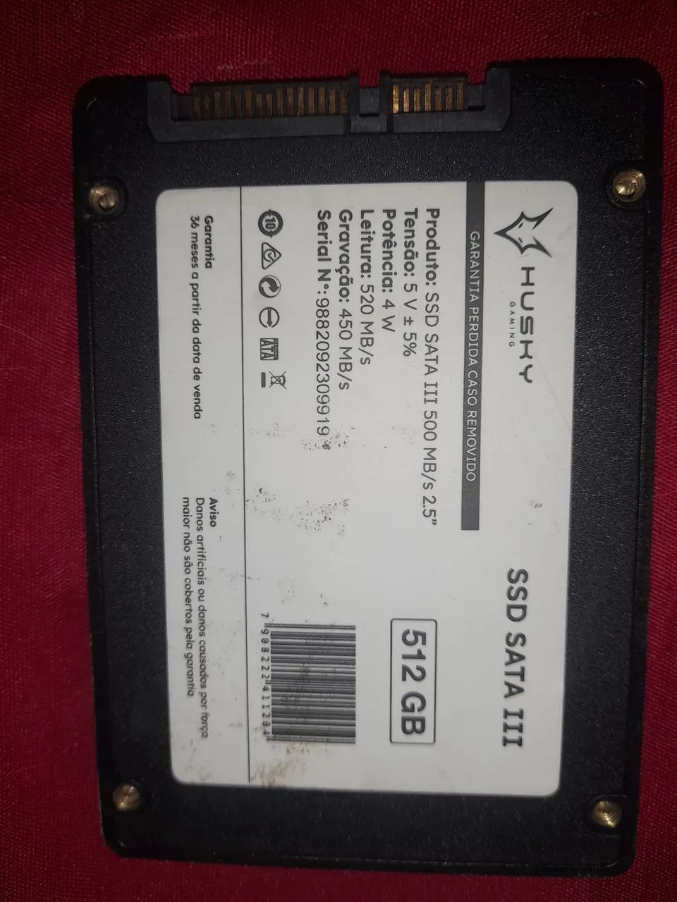 SSD HUSKY GAMING 512GB