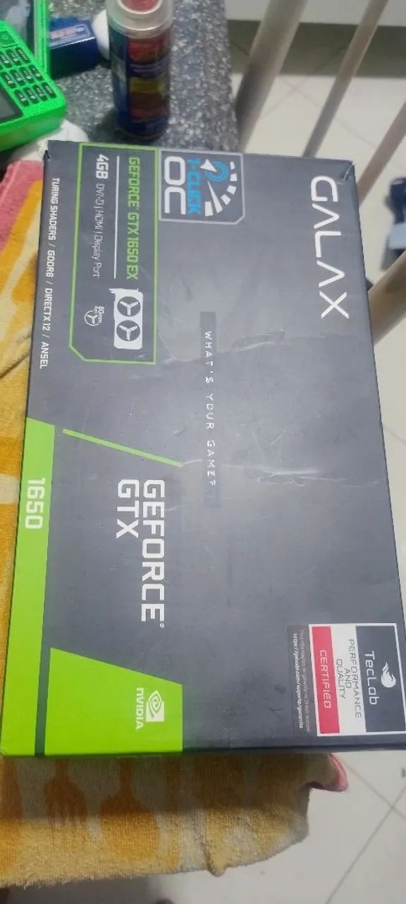 Gtx 1650 ex gddr6 galax 