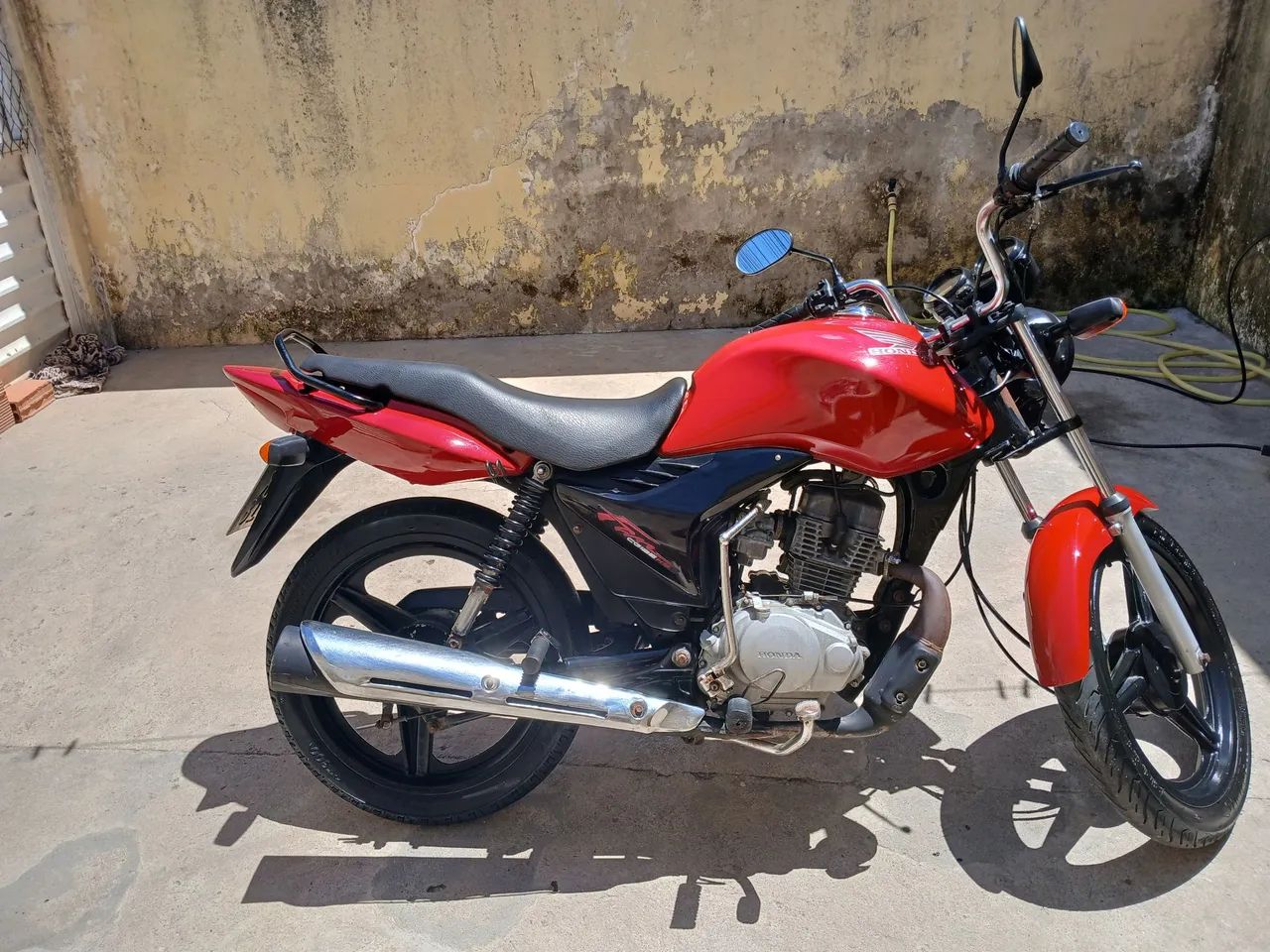 Honda CG Fan ks 125 2011 partida pedal - Foto 3