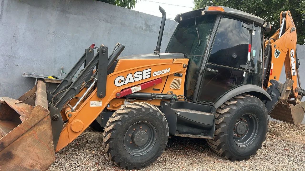 Retroescavadeira case 580N - Foto 6